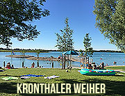 Neu: Der Kronthaler Weiher in Erding mit umgestaltetem Freizeitgelände  (©Foto. Martin Schmitz)